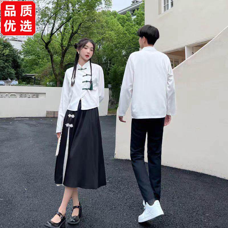 复古民国风班服套装初中