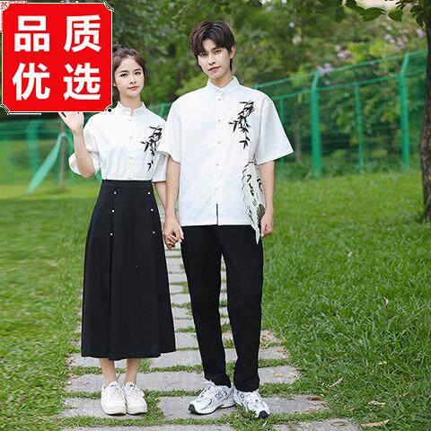初中生班服合唱演出服小