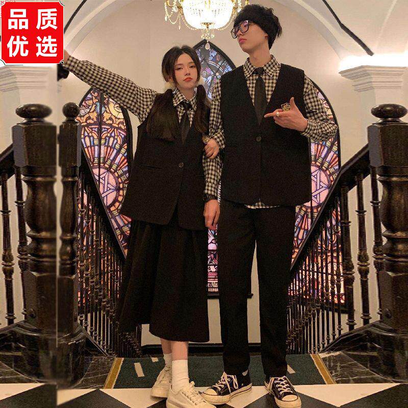 韩版班服套装初高中学生英伦学院风秋季运动会校服合唱演出毕业服
