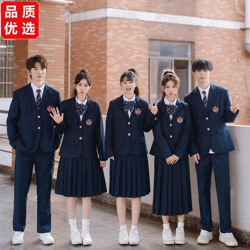 高中学生学院风班服合唱