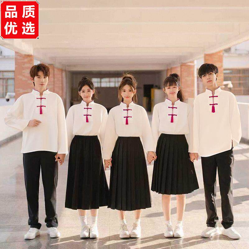 合唱诗歌朗诵演出服初中
