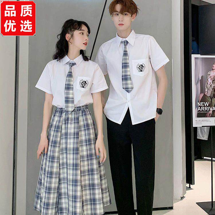 班服夏季套装学院风高中
