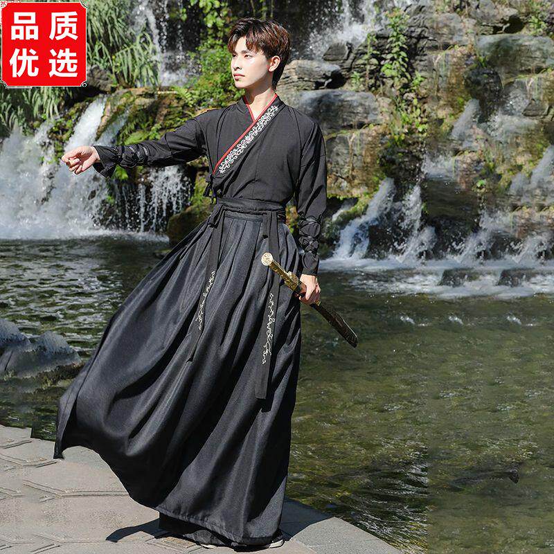 男装汉服学生武侠风班客