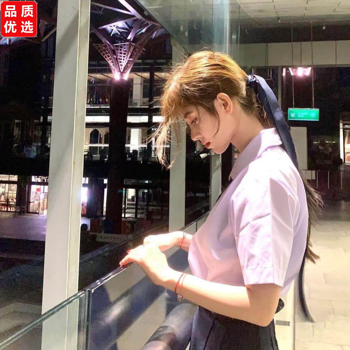 鞠婧祎同款泰国校服jk制