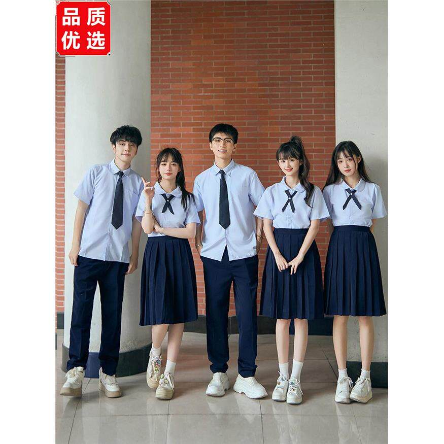毕业班服学院风初中高中