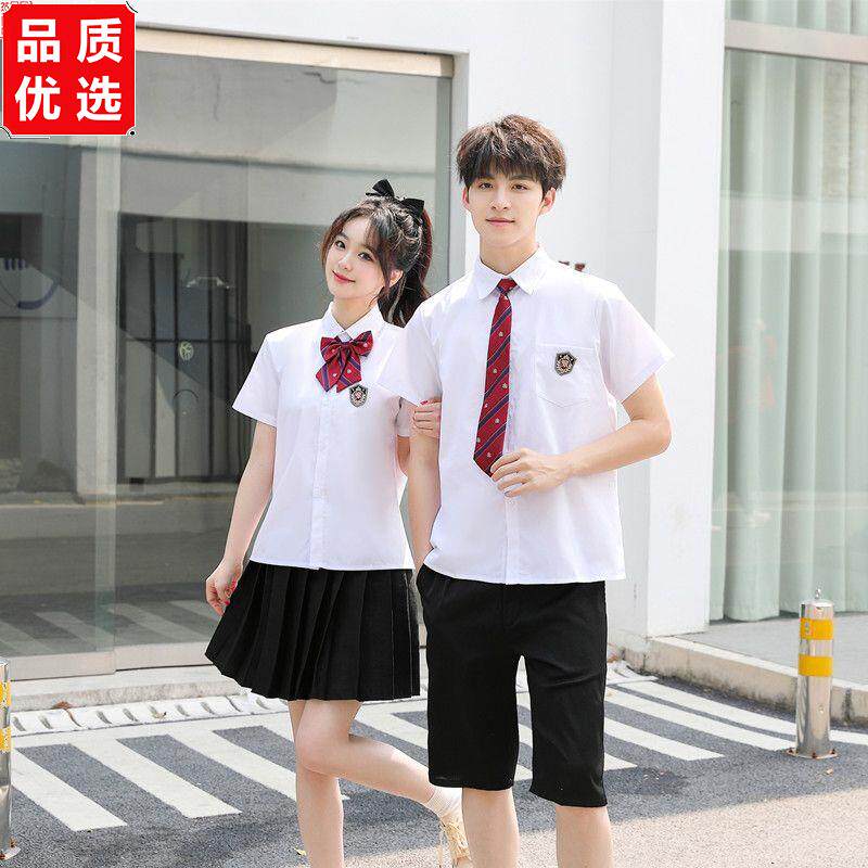 中学生学院风百褶裙演出