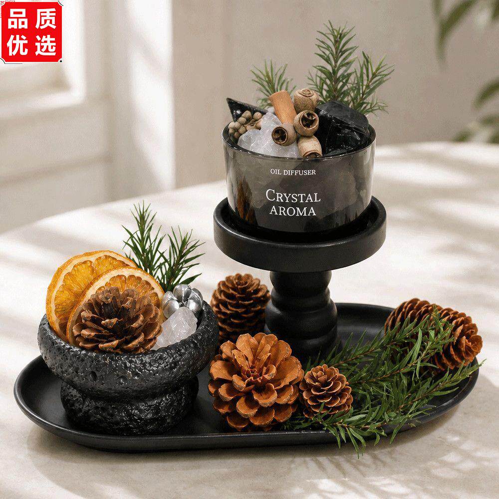 高级无火香薰扩香石水晶