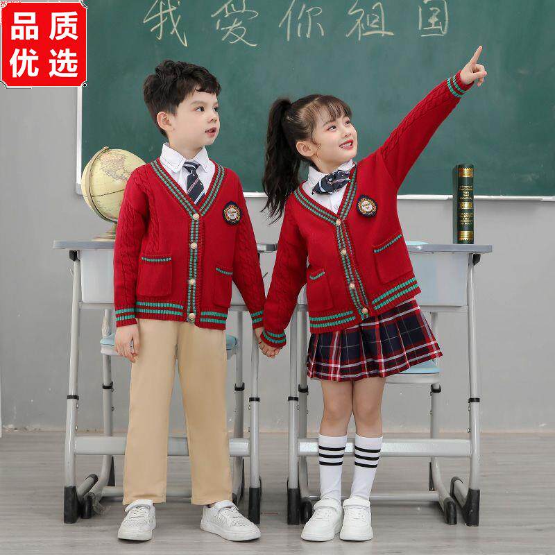 幼儿园园服春秋款英伦学