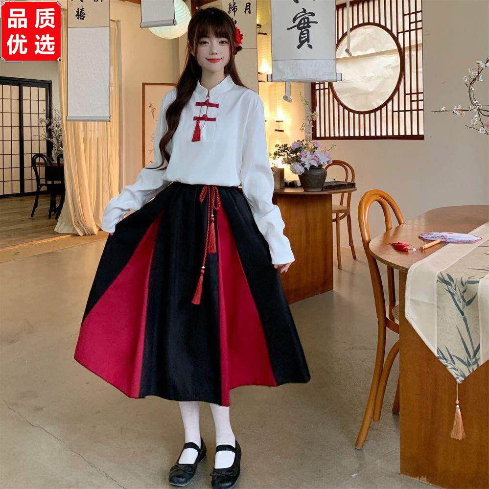 高中班服古风改良汉服男