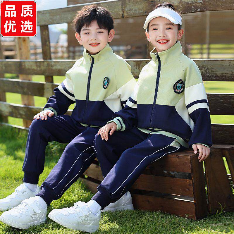 小学生校服夏装套装春秋