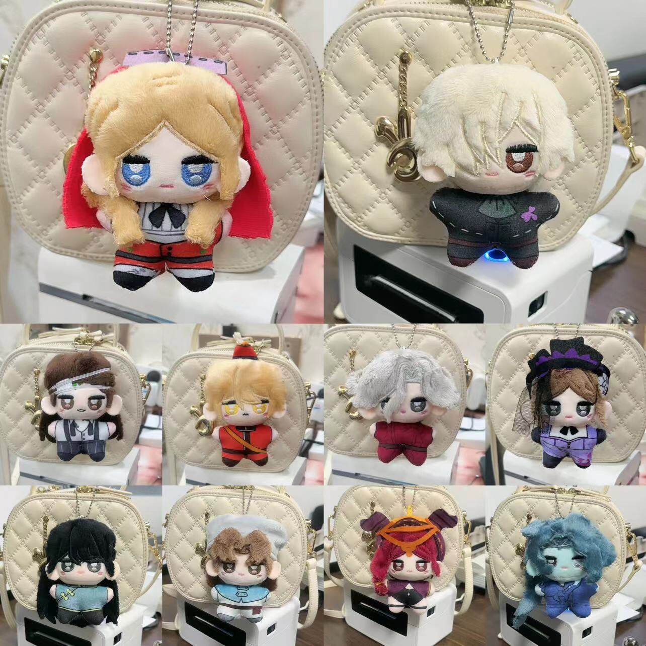 第五人格周边守墓人古董商红夫人同人包包挂件玩偶棉花娃娃海星体