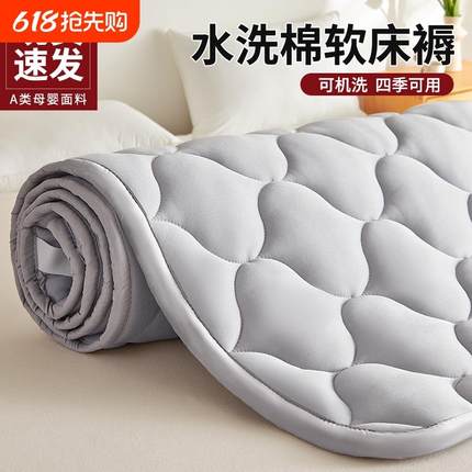 床垫软垫家用卧室垫被褥子租房专用床盖防滑床护垫铺底单人夏薄款
