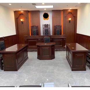 法官桌椅现货法官椅子法院椅子审判桌椅审判台模拟法庭桌椅定制