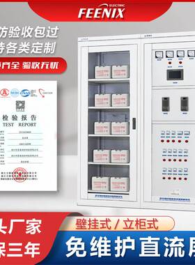 220V110V直流屏柜信号屏GZDW壁挂式24/40/65AH100AH落地式交流屏