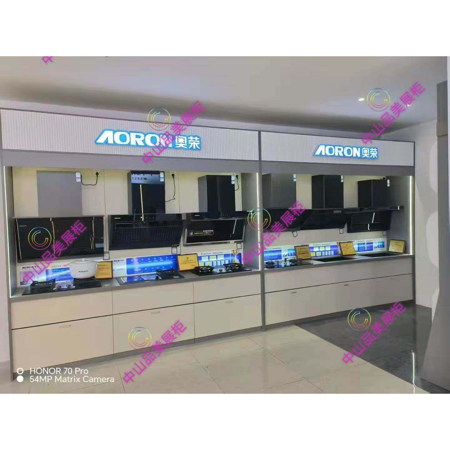高端整体厨卫展柜厨卫展架厨卫展柜展台定制厨卫烟灶炉具消毒柜