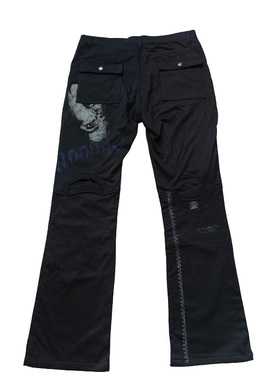 自主 Undercover 06ss T期呐喊女人像拼接裤 休闲裤