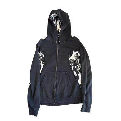 Undercover 高桥盾 05SS'But Beautiful' 吸血鬼女孩拼接帽衫外套