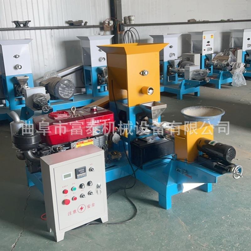 一 机485多鱼饲料膨化机 大型猫粮狗饲粮用膨化设备宠物料膨化机