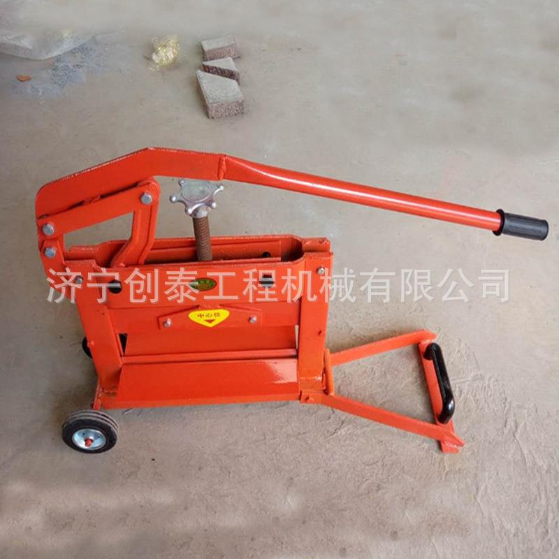 透水砖切转机ct-101动切手砖机器人行道块切砖断机吸水马路伢切机