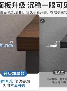 【1688严选电脑桌台家用卧室简约单书A656A A1双人简易式桌】办公