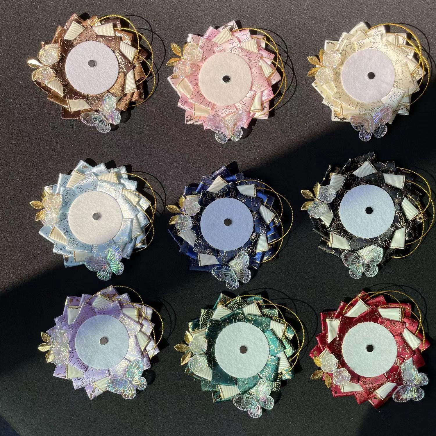 第五人格痛包吧唧保护套装饰华丽款拖尾58-75mm谷美二次元徽章托