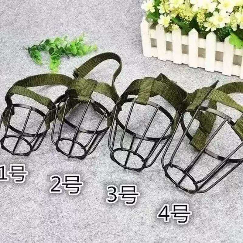 防狗咬专用可进食宠物嘴套适配大