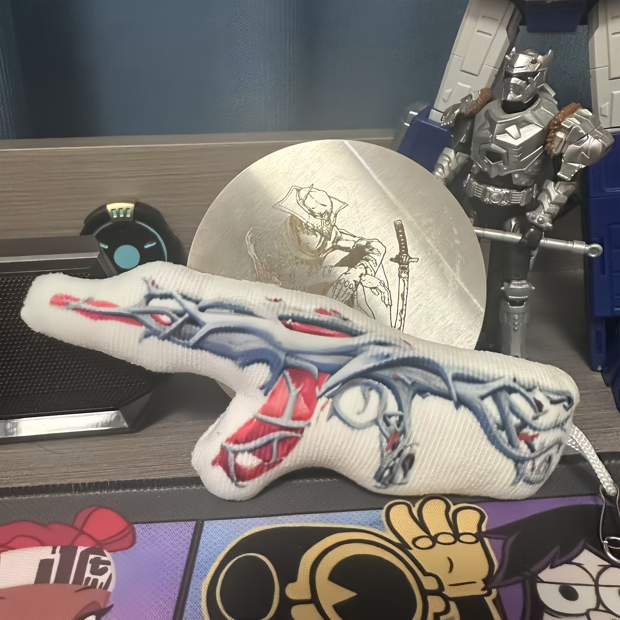 无畏契约周边ak狂徒盖亚混沌提语音玩偶挂件枪瓦罗兰特valorant