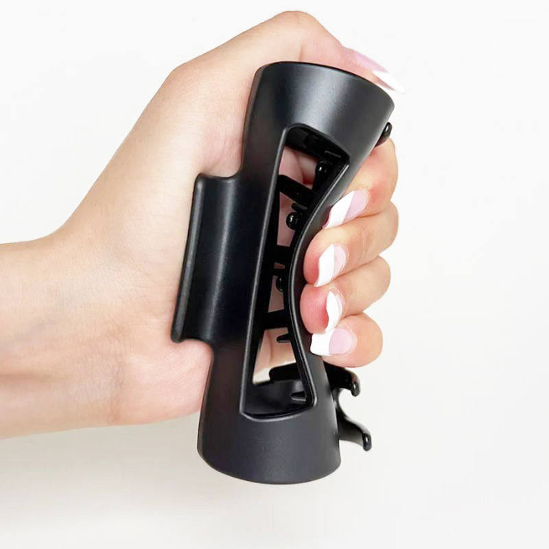 T硅胶鲨鱼夹A1pq808-抓夹女发夹后脑勺夹头饰盘头发硅胶鲨鱼夹