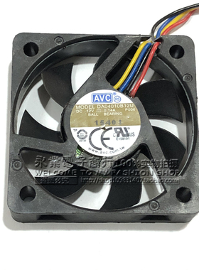 原装 AVC 4010 4CM风扇 12V 0.14A DA04010B12U 4线PWM 大风量