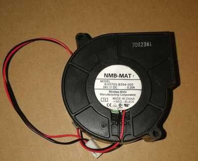 原装正品NMB BG0703-B054-000 24V 0.20A 7CM 7530双滚珠涡轮风扇