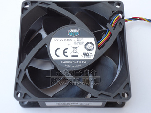 酷冷至尊 FA08025M12LPA 8025 12V 0.45A 4线PWM温控风扇 8厘米