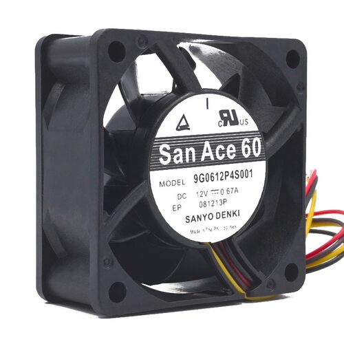 全新三洋SANYO 9G0612P4S001/H001 12V 0.67A 4线PWM调速风扇6025