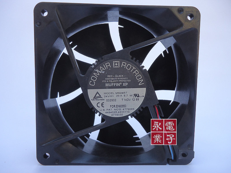 COMAIR ROTRON康姆罗顿 12038 24V 0.29A 6.7W滚珠风扇 MS24B7