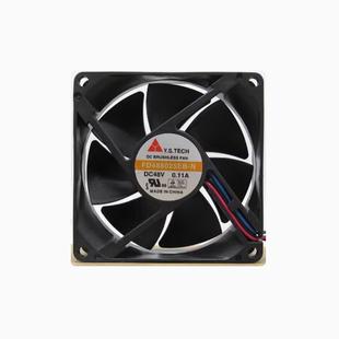 原装元山Y.S FD488025EB-N 48V 0.11A 8CM 8025中兴路由器风扇