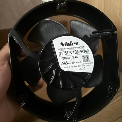 全新原装Nidec D1751P24B8PP340 ABB580/880变频器风扇 24V 3.4A