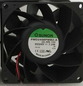 建准 SUNON PMD2408PMB2-A DC24V 7.2W 8cm 8038 变频器风扇