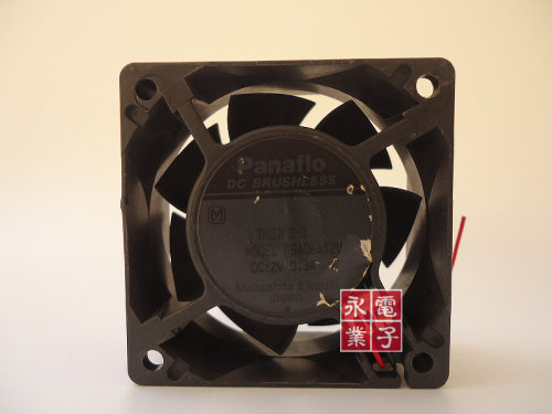 原装日本松下 PANAFLO 8C28AD-1F FBA06A12M 12V 0.17A 散热风扇