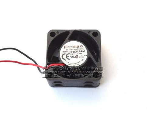 台达 DFB0424M 24V 0.06A 4CM 4020 工控 变频器 静音风扇