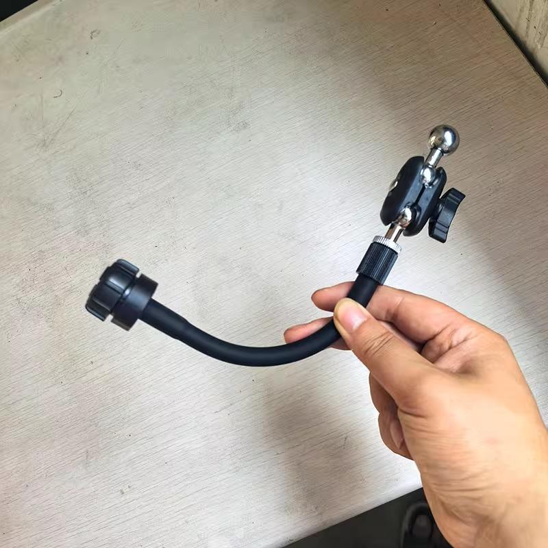 车载支架延长软管万向调节支架汽车手机导航支架17mm母球头加长杆