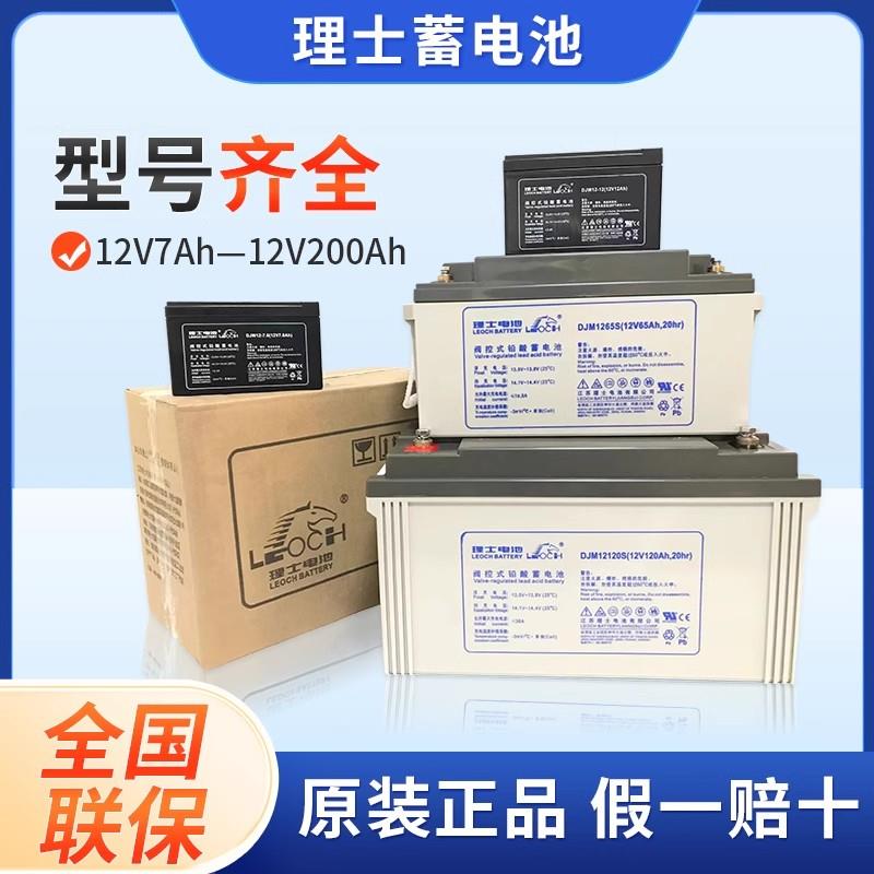 原厂正品理士蓄电池DJM12100S/12V100AH65AH38AH24AH9AH直流屏UPS