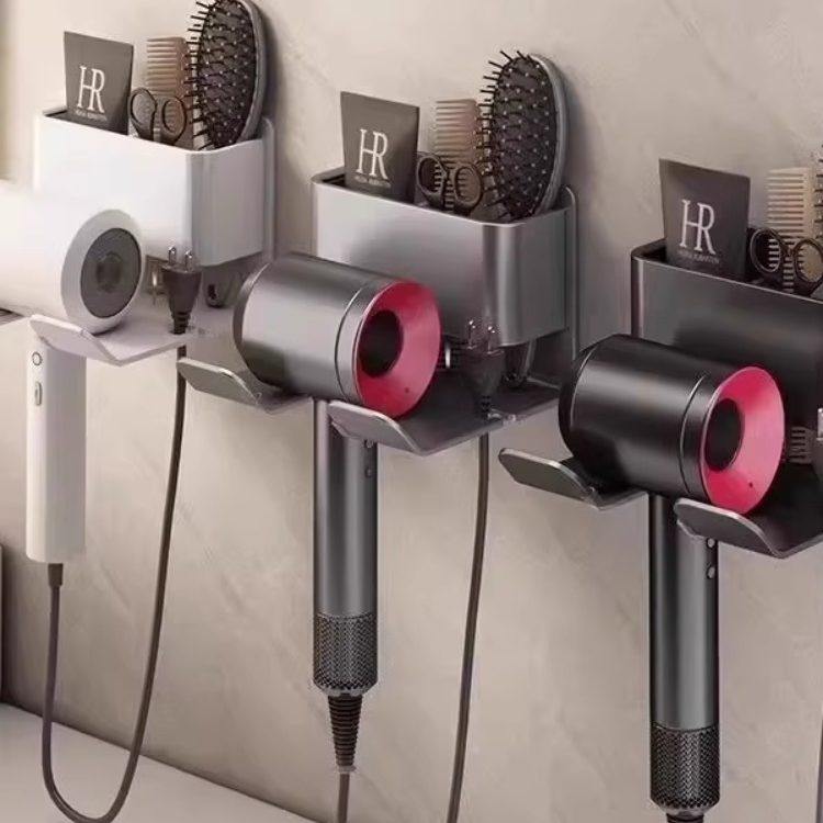 吹风机置物架免打孔卫生间电吹风支架壁挂式浴室风筒放置架子挂架,家庭/个人清洁工具,吹风机置物架,淘宝优惠券,粉丝福利购,淘宝优惠卷