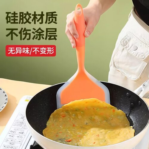 玉子烧专用硅胶煎铲不伤锅耐高温