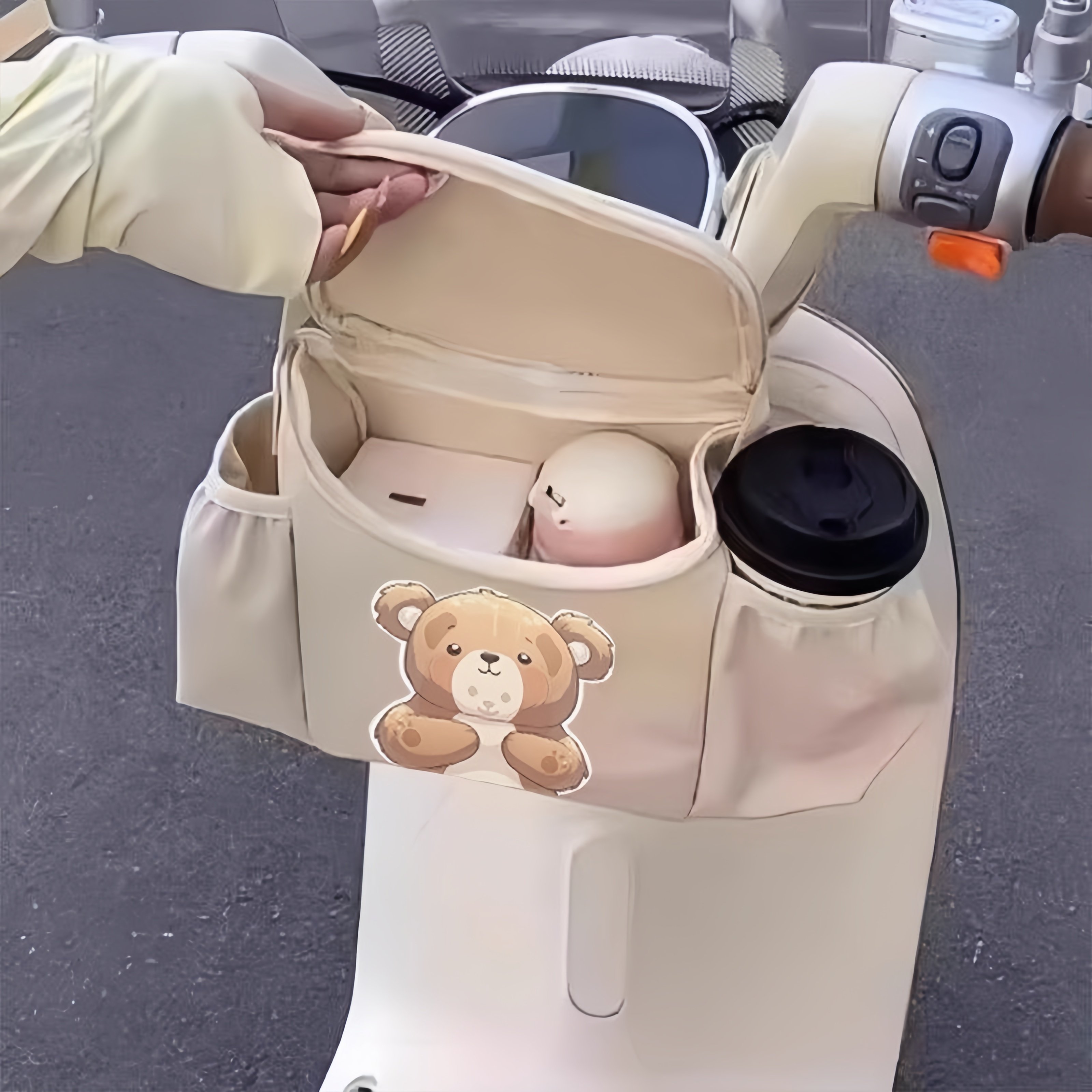 新款电动车挂物包收纳三轮车婴儿推车大容量前置物兜挂袋手机置物,电动车/配件/交通工具,电动车挂包,淘宝优惠券,粉丝福利购,淘宝优惠卷