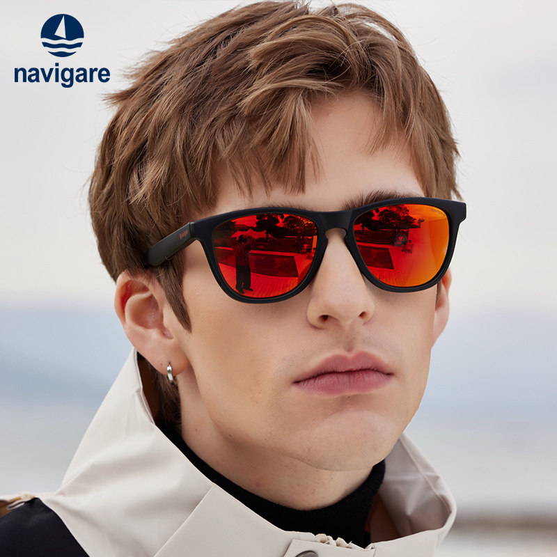 Navigare意大利小帆船墨镜男新款登山骑行户外偏光运动太阳镜开车
