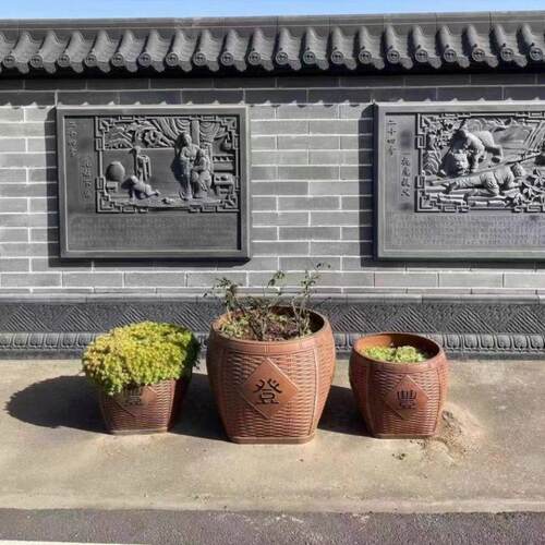 定制砖雕古建合成机雕浮雕防古中式庭院影壁装饰来图定制各种图案