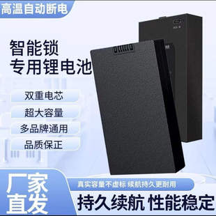 锁电子锁专用锂电池ZNS 华宝通指纹锁电池智能锁智能门锁密码 09B1