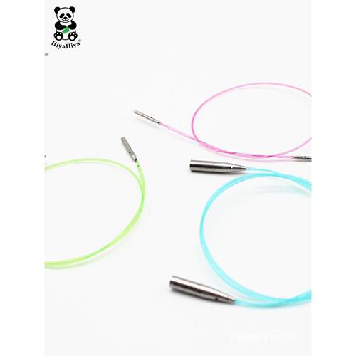 HiyaHiya编织工具可拆卸环针连接绳毛衣针配件连接杆转换头