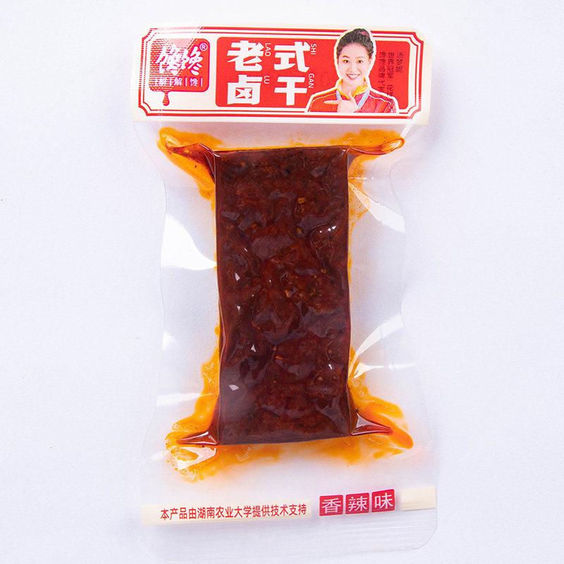 速发现货馋馋盐焗豆干老式酱干茶油豆干湖南特产平江酱干散称包装