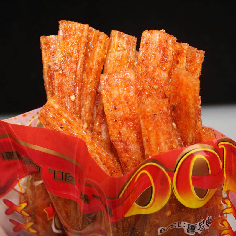 速发现货巨龙百味丝香辣条湖南特产校园怀旧老式休闲 食品麻辣80