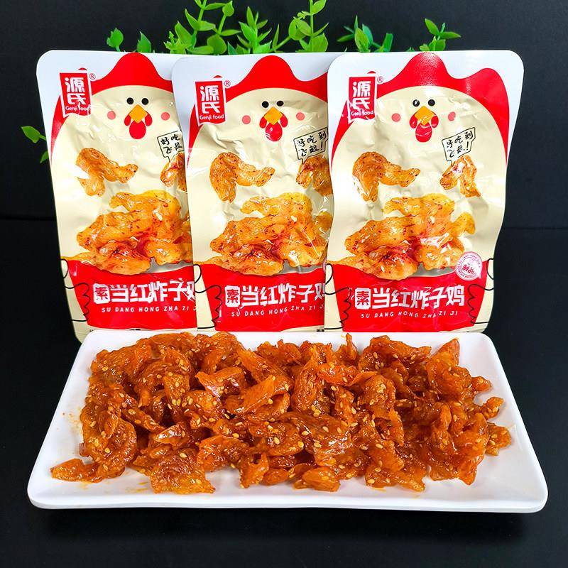 速发现货源氏当红炸子鸡卤千张香辣味即食零食解馋辣条豆制品卤味